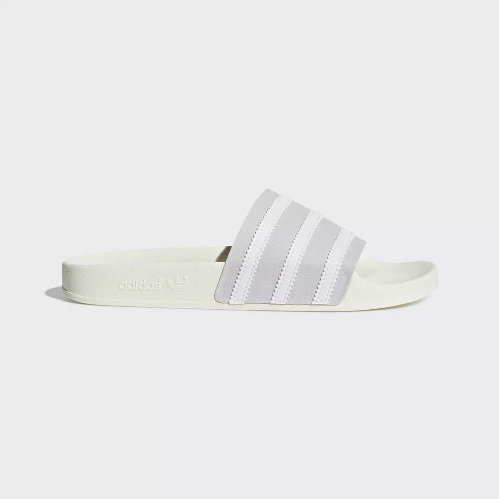 Adidas Adilette Chanclas Grises Para Hombre (MX-58249)